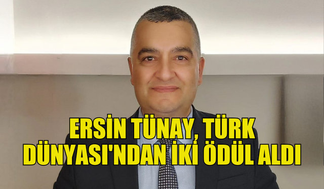 ERSİN TÜNAY BAKÜ’DE ÖDÜL ALDI