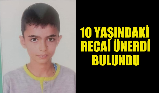 MAĞUSA'DA KAYBOLAN RECAİ ÜNERDİ BULUNDU