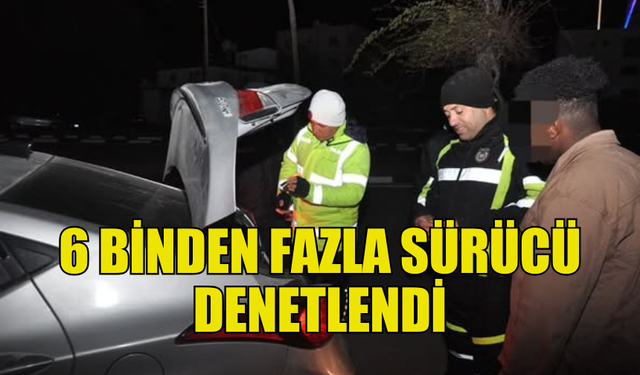 POLİSTEN 5 İLÇEDE EŞ ZAMANLI ASAYİŞ VE TRAFİK DENETİMİ…