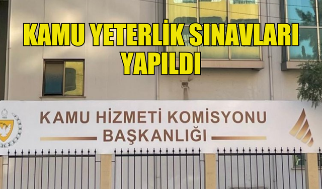 YETERLİK SINAVINA KATILIM ORANI YÜZDE 86 OLDU