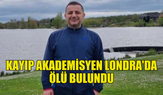 CAMDEN’DA KAYIP OLAN PROF. EKREN REGENT KANALINDA ÖLÜ BULUNDU