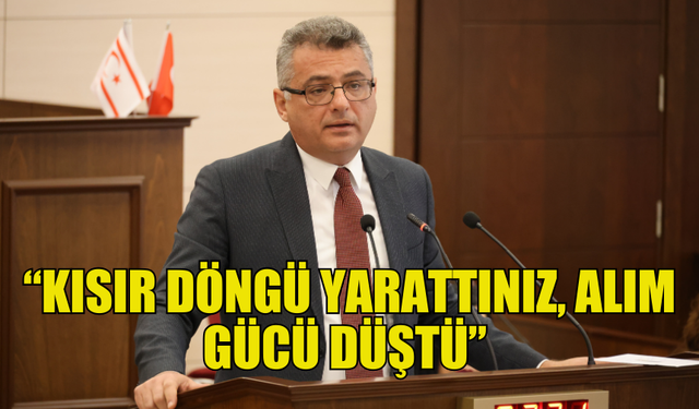 ERHÜRMAN: “GELECEĞİ SATIYORSUNUZ; YARATTIĞINIZ SORUN VAROLUŞSAL BİR SORUNDUR”