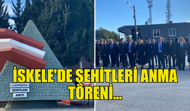 İSKELE’DE 21-25 ARALIK ŞEHİTLER HAFTASI ANMA TÖRENİ DÜZENLENDİ