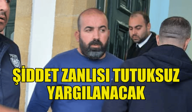 DARP ZANLISI TUTUKSUZ YARGILANACAK