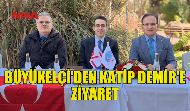 BÜYÜKELÇİ SERİM’DEN YENİBOĞAZİÇİ’NE ZİYARET