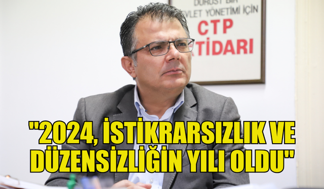 AKANSOY: “ÜLKE ELİMİZDEN KAYIP GİDİYOR, 2025’TE MÜCADELEYİ YÜKSELTECEĞİZ”