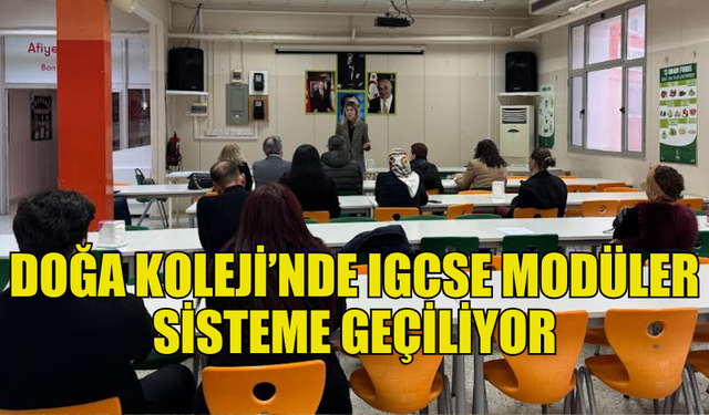 DOĞA KOLEJİ’NDE SINAV SİSTEMİ DEĞİŞİYOR