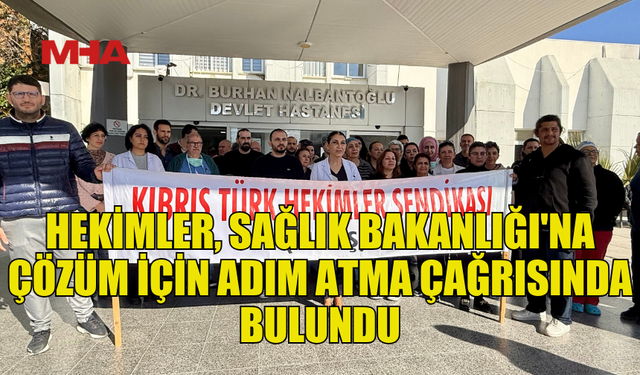 BURHAN NALBANTOĞLU DEVLET HASTANESİ AMELİYATHANELERİNDE PERSONEL VE ALT YAPI KRİZİ