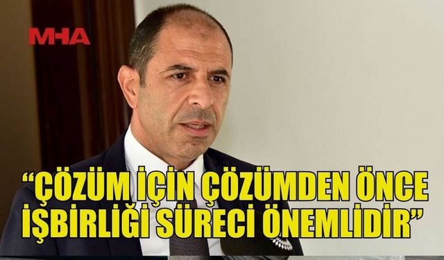 ÖZERSAY: “ÇÖZÜM İÇİN ÇÖZÜMDEN ÖNCE İŞBİRLİĞİ SÜRECİ ÖNEMLİDİR”