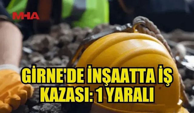 SPİRAL MAKİNESİYLE ÇALIŞAN İŞÇİ SOL OMUZUNDAN YARALANDI