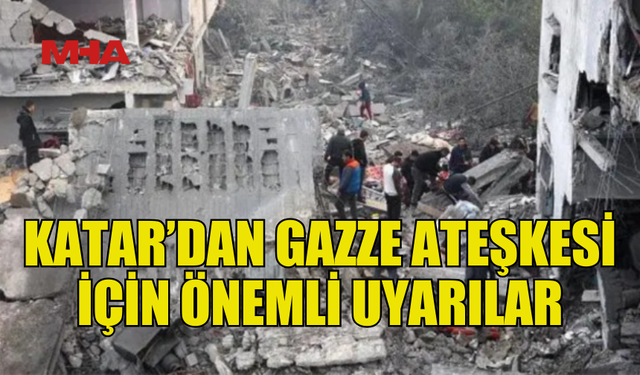 GAZZE ŞERİDİ'NDEKİ ATEŞKES YARIN YEREL SAATLE 08.30'DA YÜRÜRLÜĞE GİRECEK