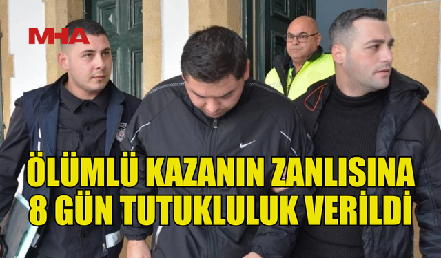 ÖLÜMLÜ KAZADA KAMERA VE CEP TELEFONU İNCELEMESİ YAPILIYOR