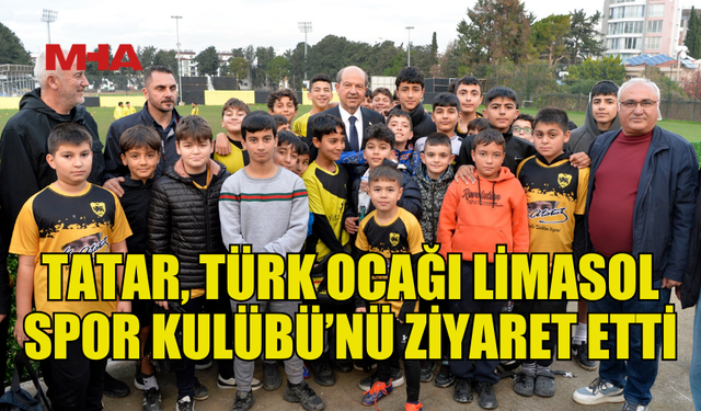 TATAR, GENÇ SPORCULARA BAŞARI DİLEDİ