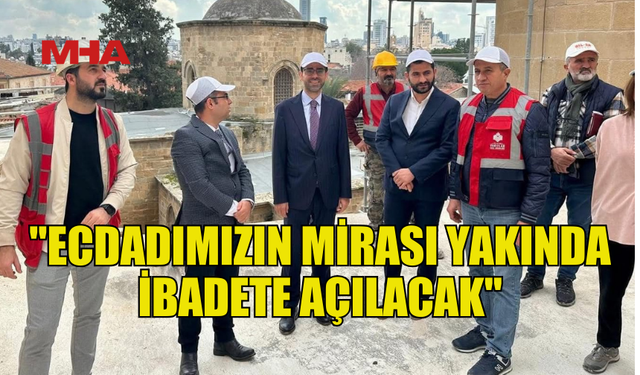 SELİMİYE CAMİSİ'NDE RESTORASYON ÇALIŞMALARI TAMAMLANIYOR