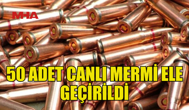 ERCAN’DA 50 CANLI MERMİYLE YAKALANAN Z.A. TUTUKLANDI