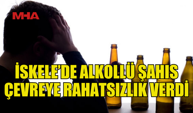 ALKOLLÜ ŞAHIS OYUNCAK TABANCA İLE İNSANLARI KORKUTMAYA ÇALIŞTI