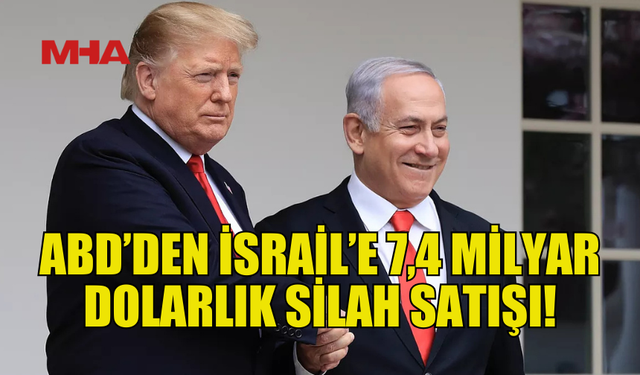 ABD'DEN İSRAİL’E BİNLERCE FÜZE VE MÜHİMMAT GİDİYOR