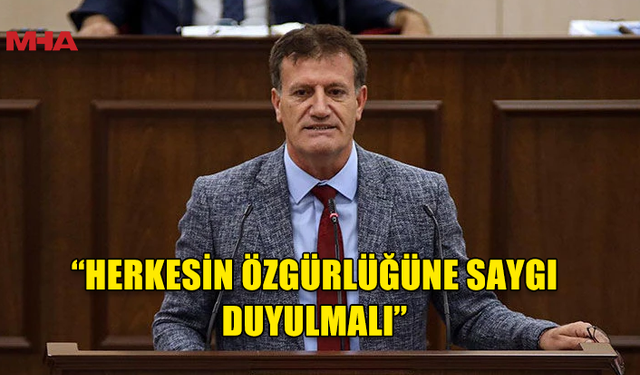 ARIKLI: "14 YAŞINDAKI KIZ ÇOCUKLARININ İSTEYEREK BAŞINI ÖRTMESİ ÜLKENİN GELECEĞİ İÇİN TEHDİT DEĞİL"
