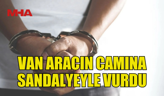 LEFKOŞA’DA BİR ARACIN ÖN CAMIN KIRAN KİŞİ TUTUKLANDI