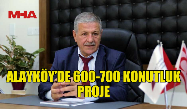 DEVLET 35 YIL SONRA SOSYAL KONUT PROJESİNİ BAŞLATIYOR