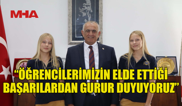 ÇAVUŞOĞLU: “ÖĞRENCİLERİMİZİN ELDE ETTİĞİ BAŞARILARDAN GURUR DUYUYORUZ”