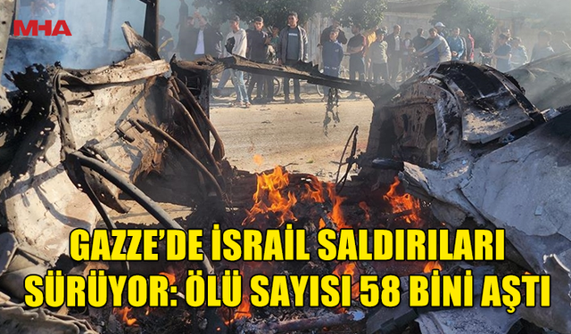 İSRAİL ORDUSU, SON 24 SAATTE GAZZE'YE 100'DEN FAZLA HAVA SALDIRISI DÜZENLEDİ