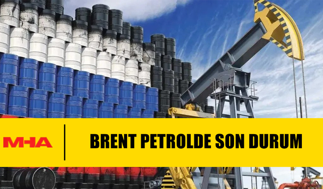 BRENT PETROLÜN VARİLİ 65,76 DOLARDAN İŞLEM GÖRÜYOR