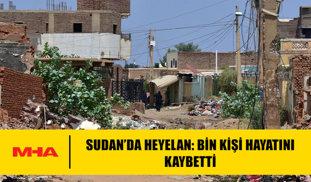 SUDAN’DA TOPRAK KAYMASI BİR KÖYÜ TAMAMEN YOK ETTİ