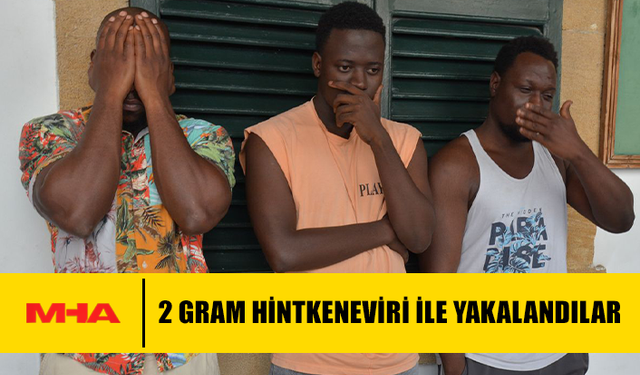 2 GRAM HİNTKENEVİRİ İLE YAKALANDILAR