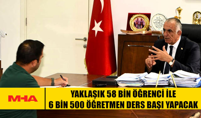 YENİ EĞİTİM ÖĞRETİM YILI PAZARTESİ BAŞLIYOR...