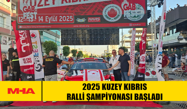 2025 KUZEY KIBRIS RALLİ ŞAMPİYONASI BAŞLADI