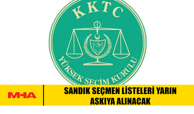 SANDIK SEÇMEN LİSTELERİ YARIN ASKIYA ALINACAK