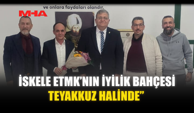 İSKELE ETMK’NIN İYİLİK BAHÇESİ DAYANIŞMAYA UMUT OLUYOR