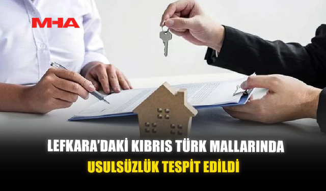 LEFKARA’DAKİ KIBRIS TÜRK MALLARINDA USULSÜZLÜK TESPİT EDİLDİ