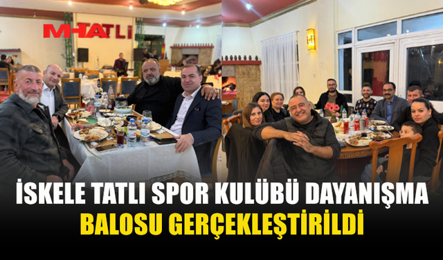 İSKELE TATLI SPOR KULÜBÜ DAYANIŞMA BALOSU GERÇEKLEŞTİRİLDİ