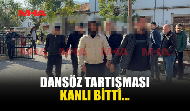 DANSÖZ TARTIŞMASI KANLI BİTTİ...