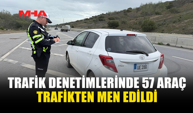ASAYİŞ VE TRAFİK DENETİMLERİ GERÇEKLEŞTİRİLDİ