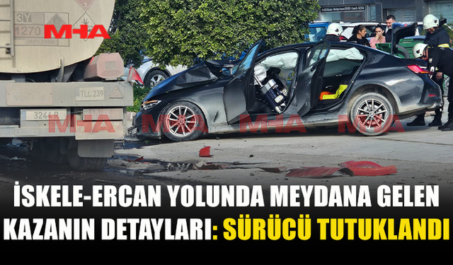 İSKELE-ERCAN YOLUNDA MEYDANA GELEN KAZANIN DETAYLARI