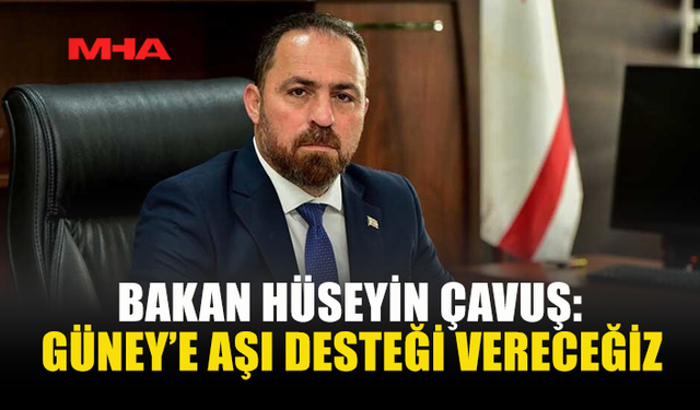 GÜNEY KIBRIS’A 20 BİN DOZ ŞAP AŞISI GÖNDERİLECEK