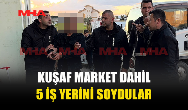 SOYDUĞU İŞ YERİNİ PARMAĞI İLE GÖSTERDİ