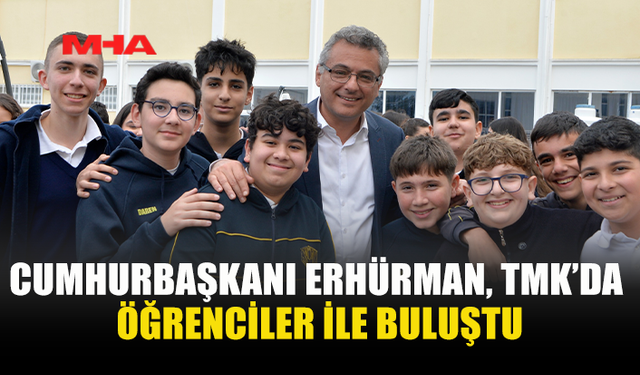 CUMHURBAŞKANI ERHÜRMAN, TMK’DA “KIBRIS GÜNÜ” ETKİNLİĞİNE KATILDI