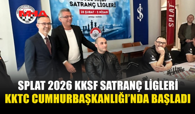 SPLAT 2026 KKSF SATRANÇ LİGLERİ BAŞLADI