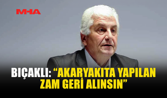 BIÇAKLI: 6-7 TL’LİK ZAM KABUL EDİLEMEZ