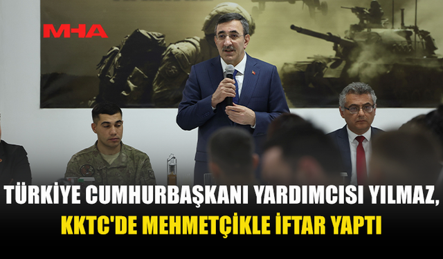 YILMAZ: “ADA’DAKİ HUZURUN BOZULMASINI İSTEMİYORUZ”