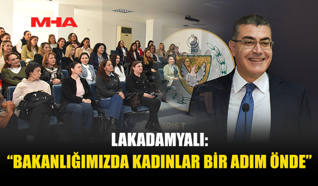 DIŞİŞLERİ BAKANLIĞI’NDA 8 MART KUTLAMASI