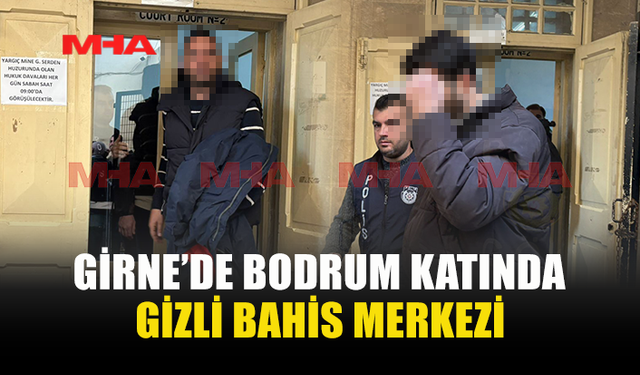 BAHİS ŞEBEKESİNE POLİS DARBESİ