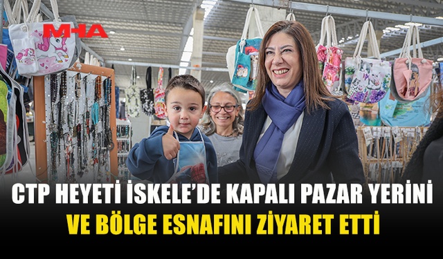 İNCİRLİ İSKELE’DE ESNAFLA BULUŞTU