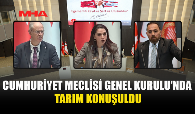 MECLİSTE ÜRETİM VE KOOPERATİF SORUNLARI GÜNDEME TAŞINDI