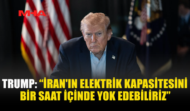 TRUMP: İRAN’IN TÜM GEMİLERİNİ BATIRDIK