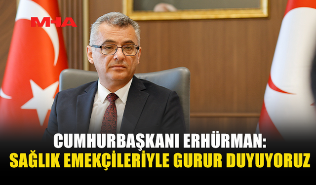 ERHÜRMAN: HEKİMLERİN BAŞARISI TOPLUMSAL BAŞARIYA DÖNÜŞMELİ